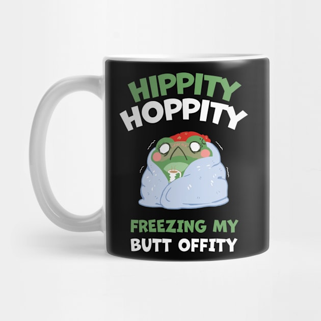 HIPPITY HOPPITY, FREEZING MY BUTT OFFITY by dani creative